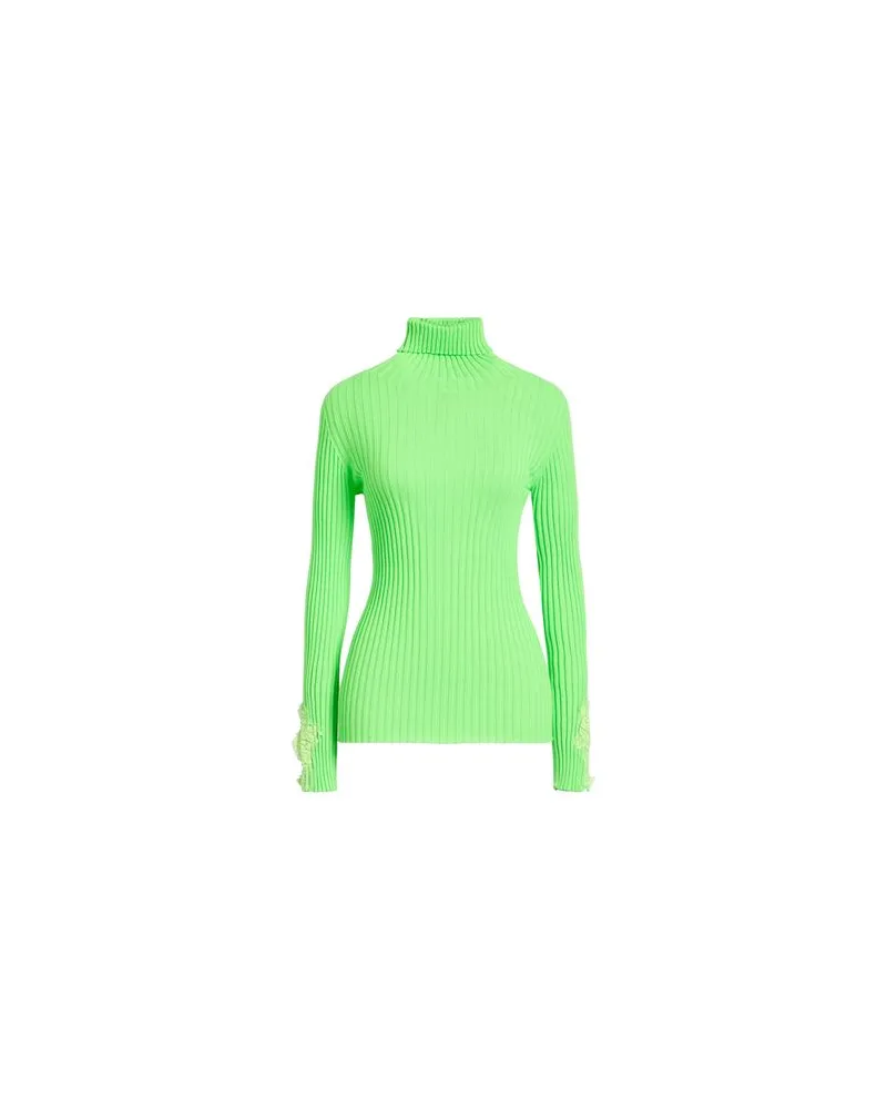 Pink Memories STRICKWAREN - Rollkragenpulloverauf YOOX.COM Limettengrün