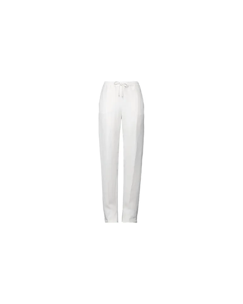 SPORTMAX HOSEN & RÖCKE - Hosenauf YOOX.COM Weiß