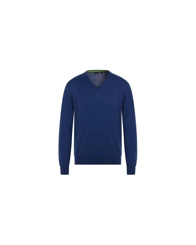 Harmont & Blaine STRICKWAREN - Pulloverauf YOOX.COM Blau