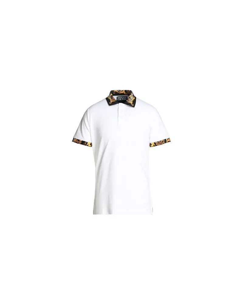 Versace Jeans TOPS - Poloshirtsauf YOOX.COM Weiß
