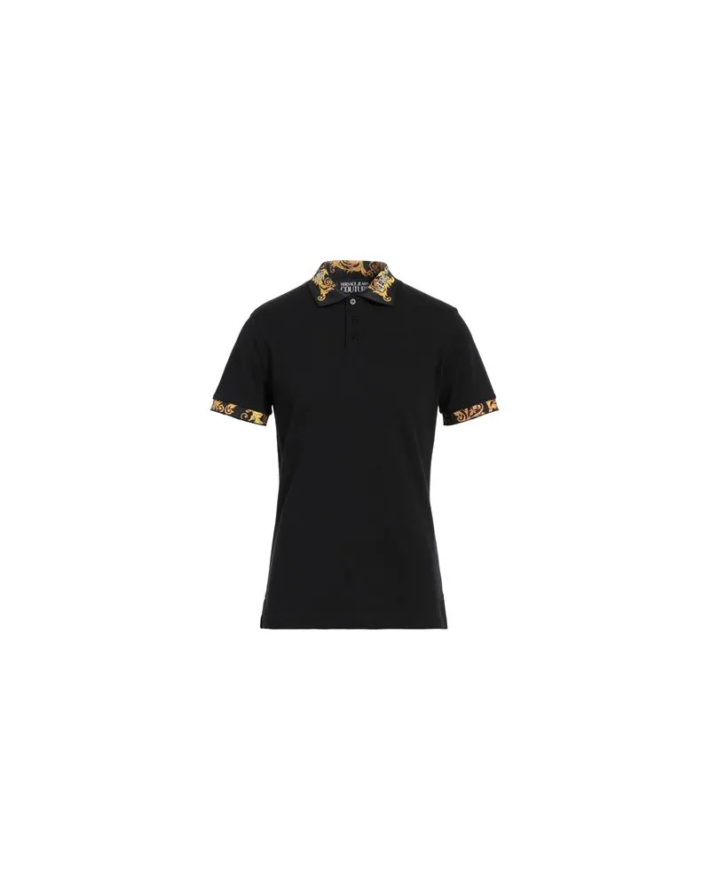 Versace Jeans TOPS - Poloshirtsauf YOOX.COM Schwarz