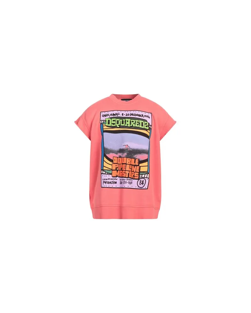 Dsquared2 TOPS - Sweatshirtsauf YOOX.COM Koralle