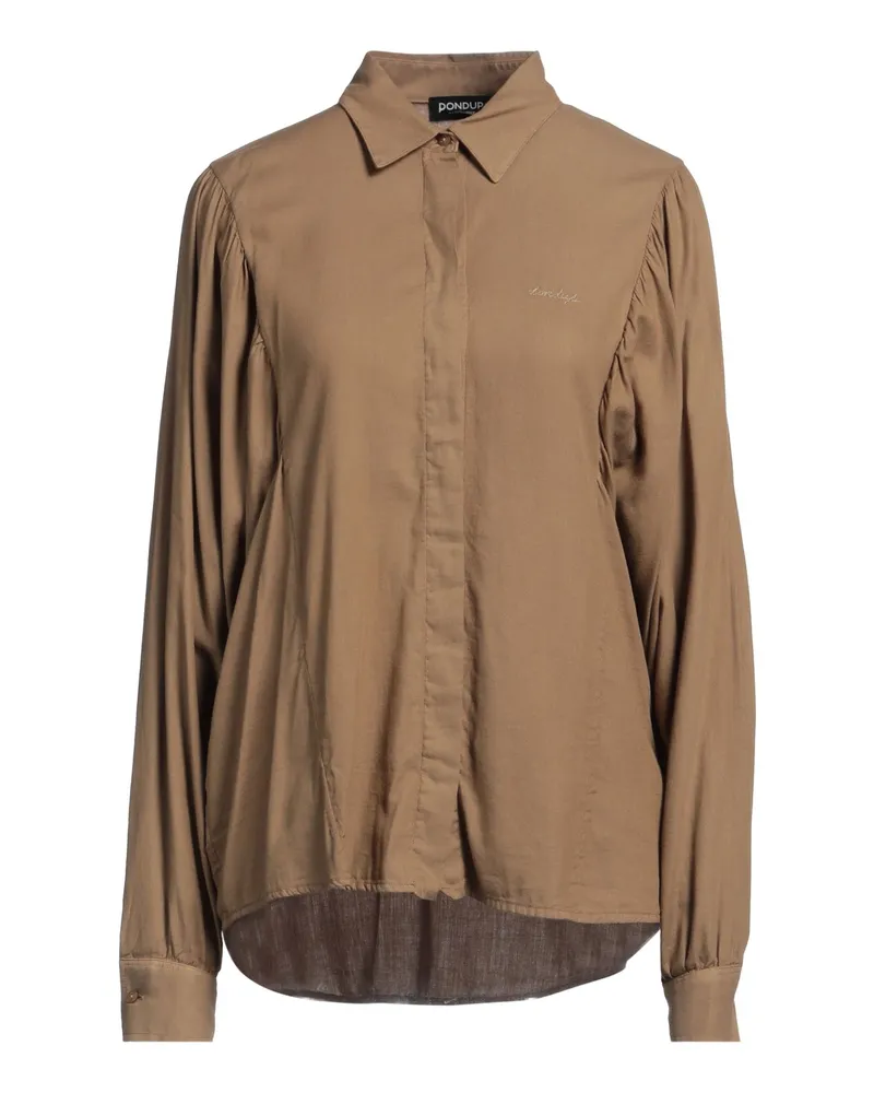 Dondup Hemd Khaki