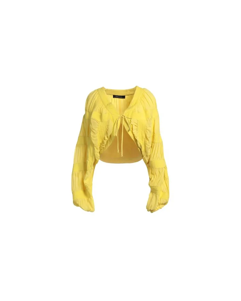 Emma & Gaia TOPS - Bolerosauf YOOX.COM Senf