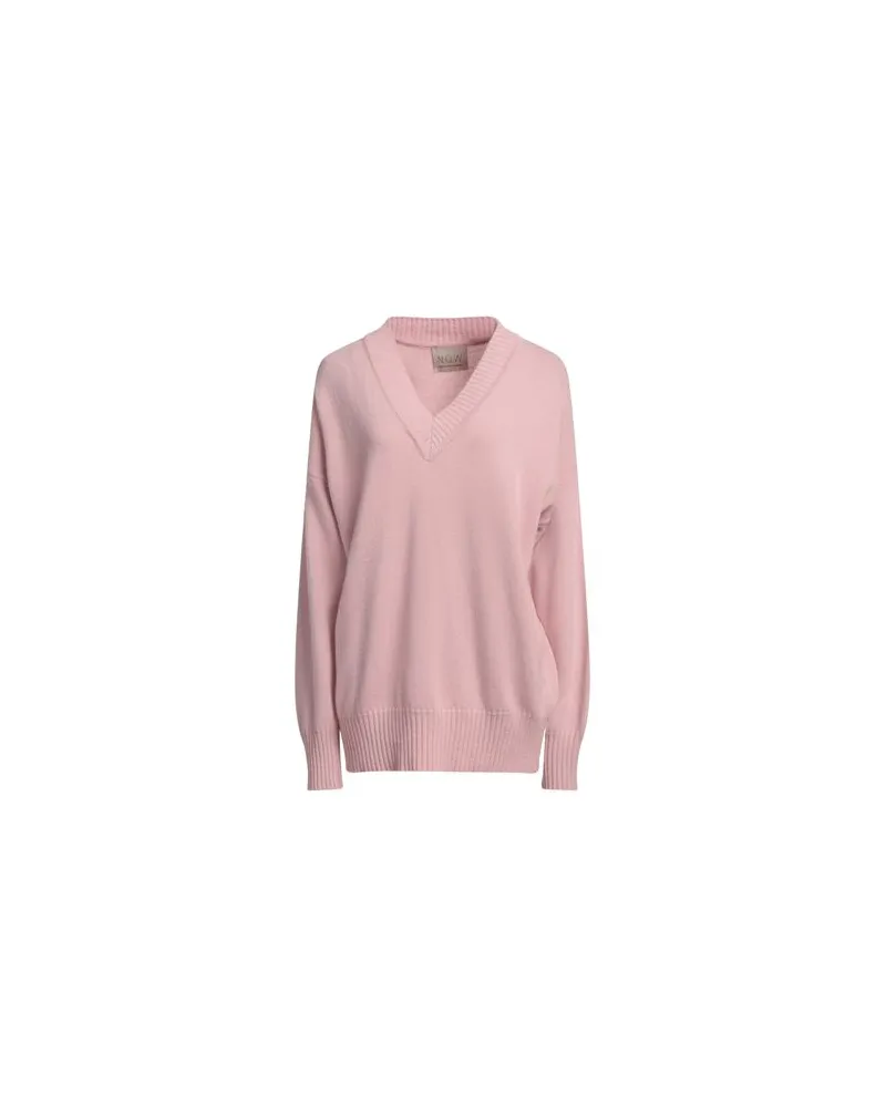 N.O.W. Andrea Rosati Cashmere STRICKWAREN - Pulloverauf YOOX.COM Rosa