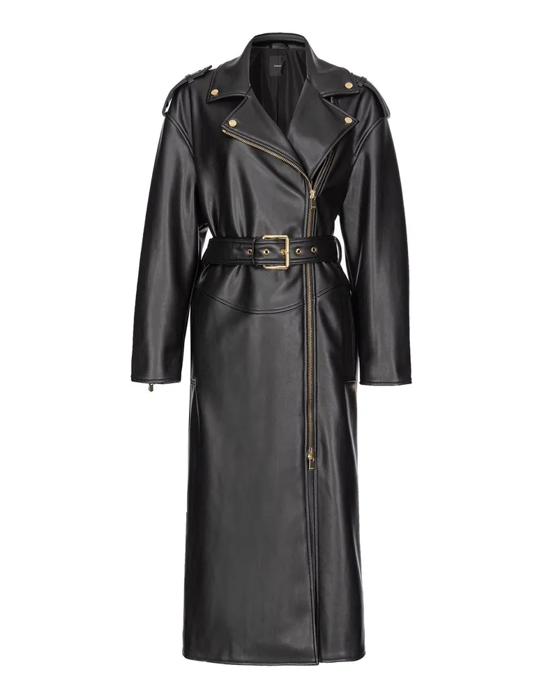 Pinko Jacke, Mantel & Trenchcoat Schwarz