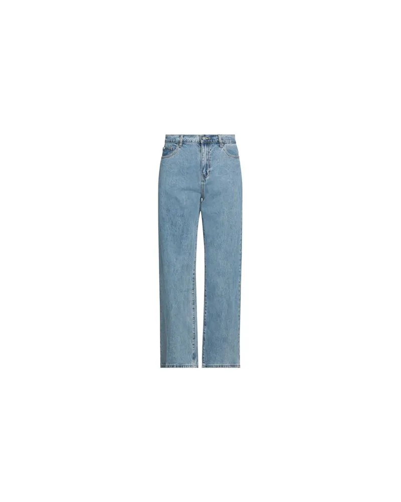 Guess HOSEN & RÖCKE - Jeanshosenauf YOOX.COM Blau