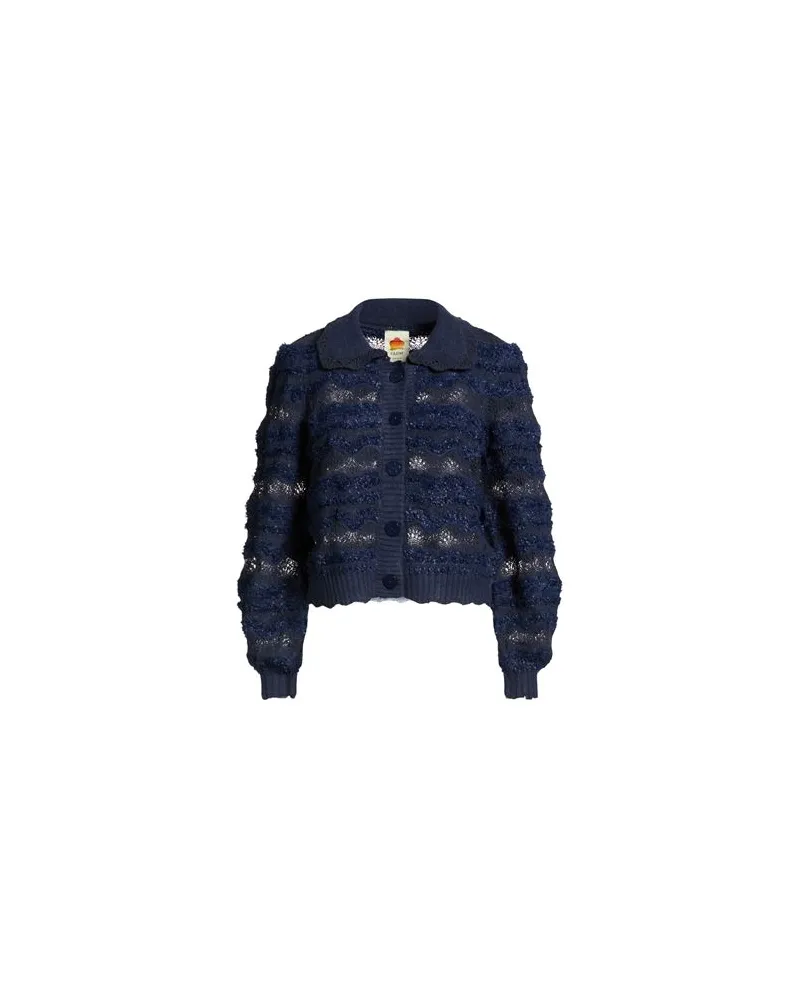 FARM Rio STRICKWAREN - Strickjackenauf YOOX.COM Marineblau