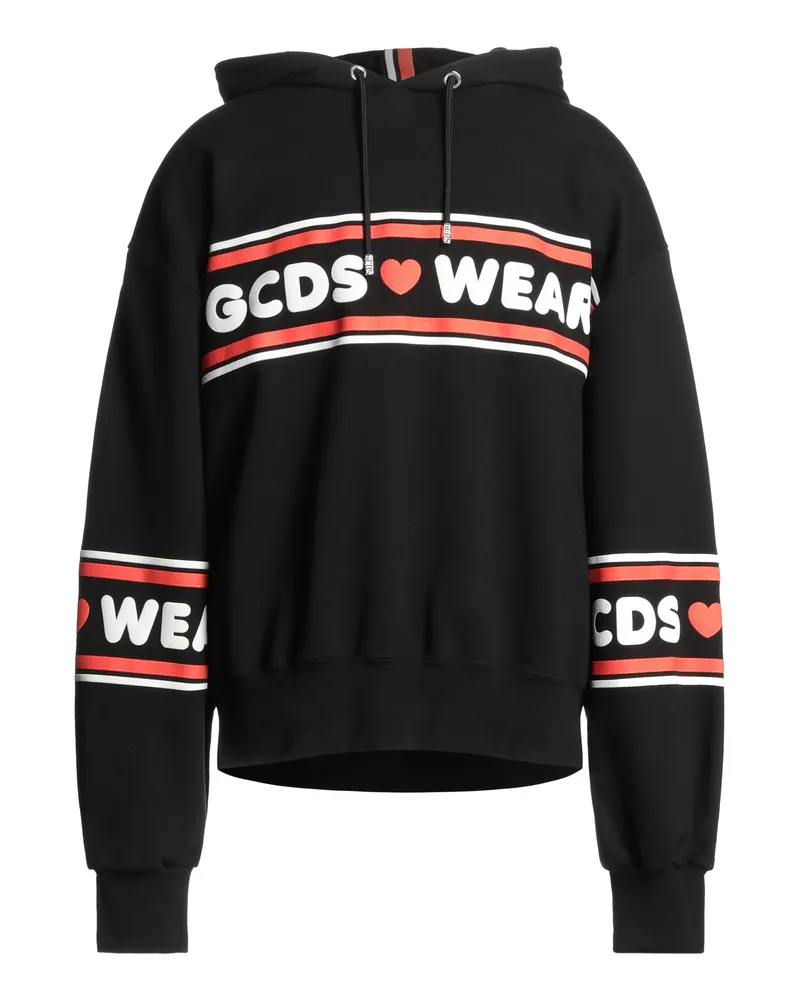 GCDS Sweatshirt Schwarz