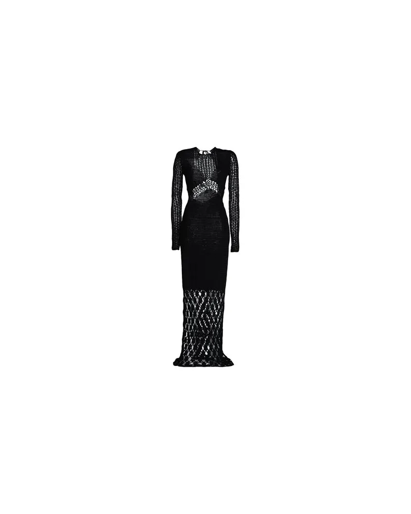 AYNI KLEIDER - Maxi-Kleiderauf YOOX.COM Schwarz