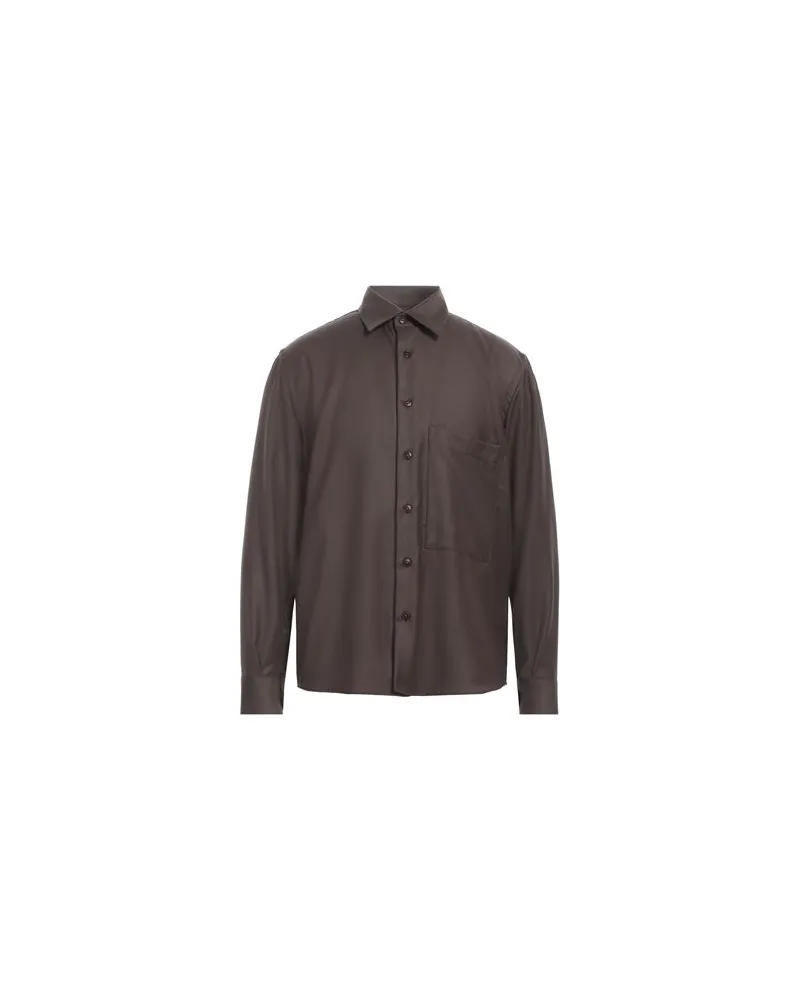 Costumein TOPS - Hemdenauf YOOX.COM Schokobraun