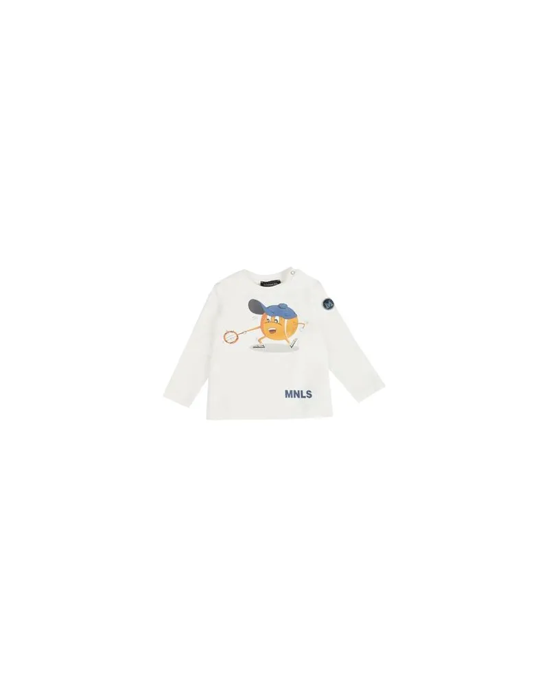 Monnalisa TOPS - T-shirtsauf YOOX.COM Weiß