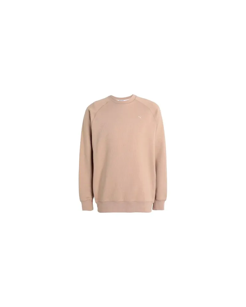 Puma MMQ Crew  - TOPS - Sweatshirtsauf YOOX.COM Sand