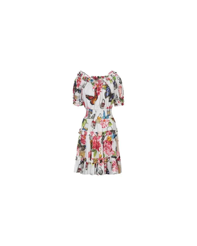 Dolce & Gabbana KLEIDER - Mini-Kleiderauf YOOX.COM Weiß