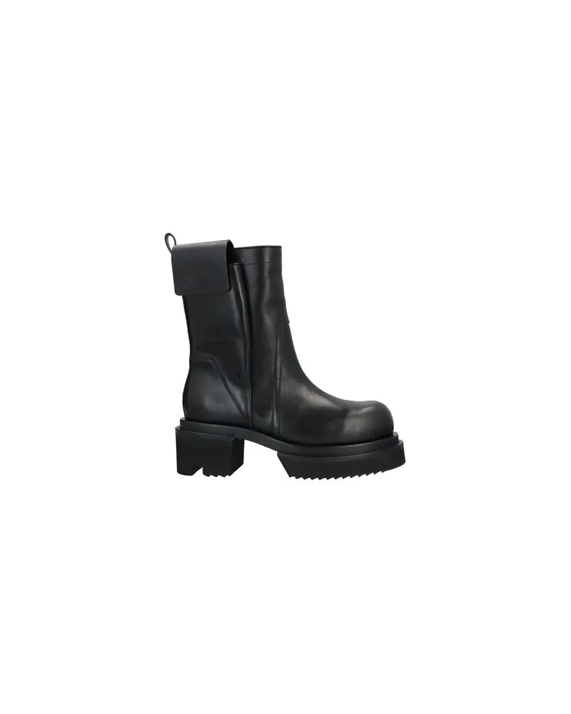 Rick Owens SCHUHE - Stiefelauf YOOX.COM Schwarz