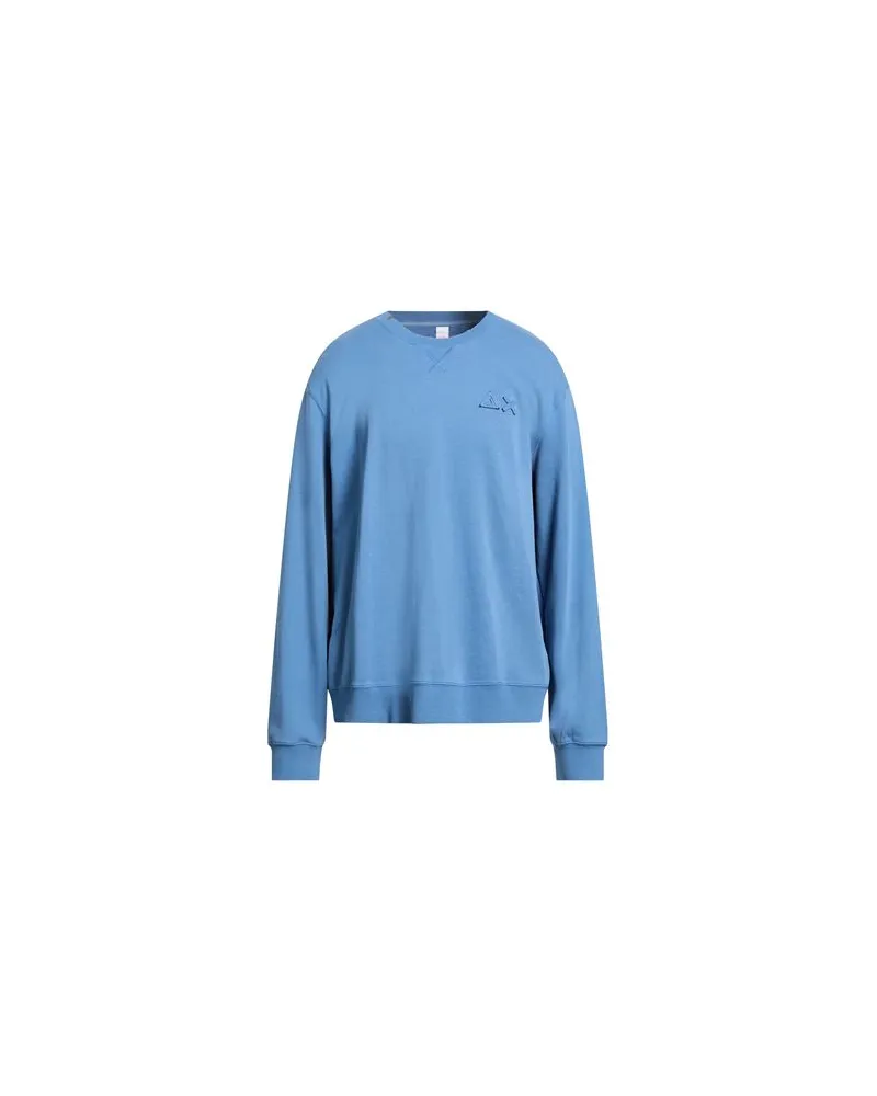 Sun68 TOPS - Sweatshirtsauf YOOX.COM Taubenblau
