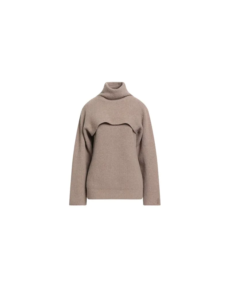 Calvin Klein STRICKWAREN - Rollkragenpulloverauf YOOX.COM Maulwurfsgrau
