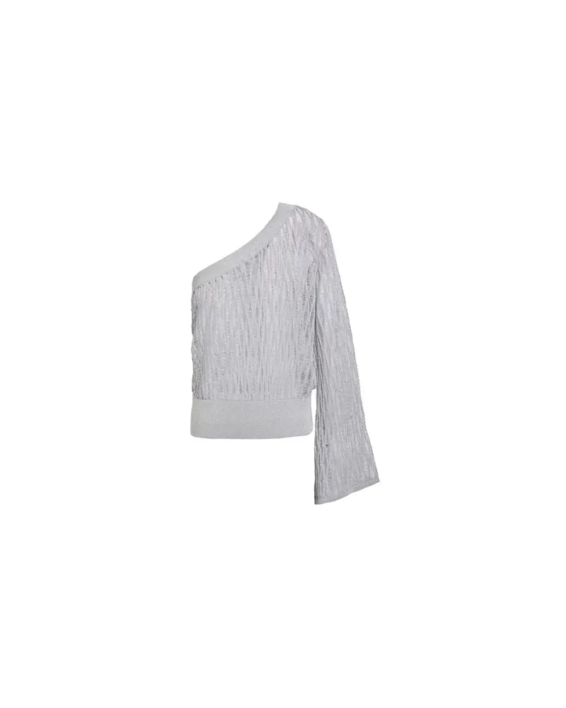 Federica Tosi STRICKWAREN - Pulloverauf YOOX.COM Silber