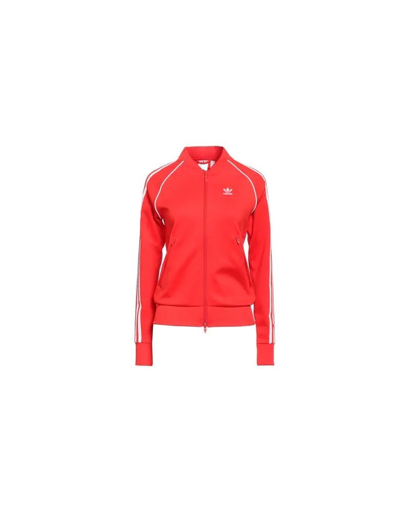 adidas TOPS - Sweatshirtsauf YOOX.COM Rot