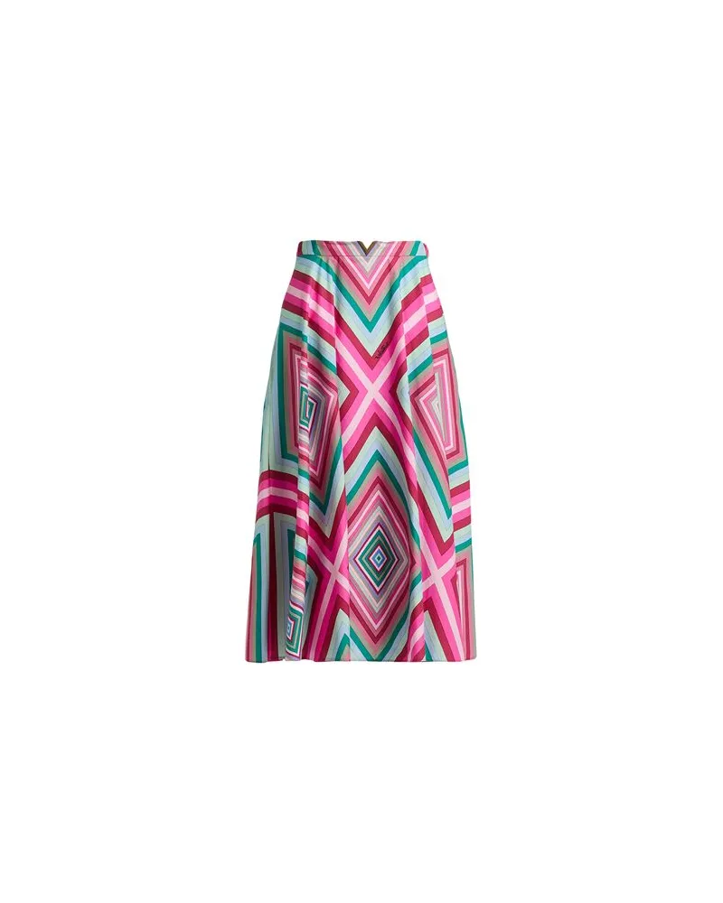 Valentino Garavani HOSEN & RÖCKE - Midi-Röckeauf YOOX.COM Fuchsia
