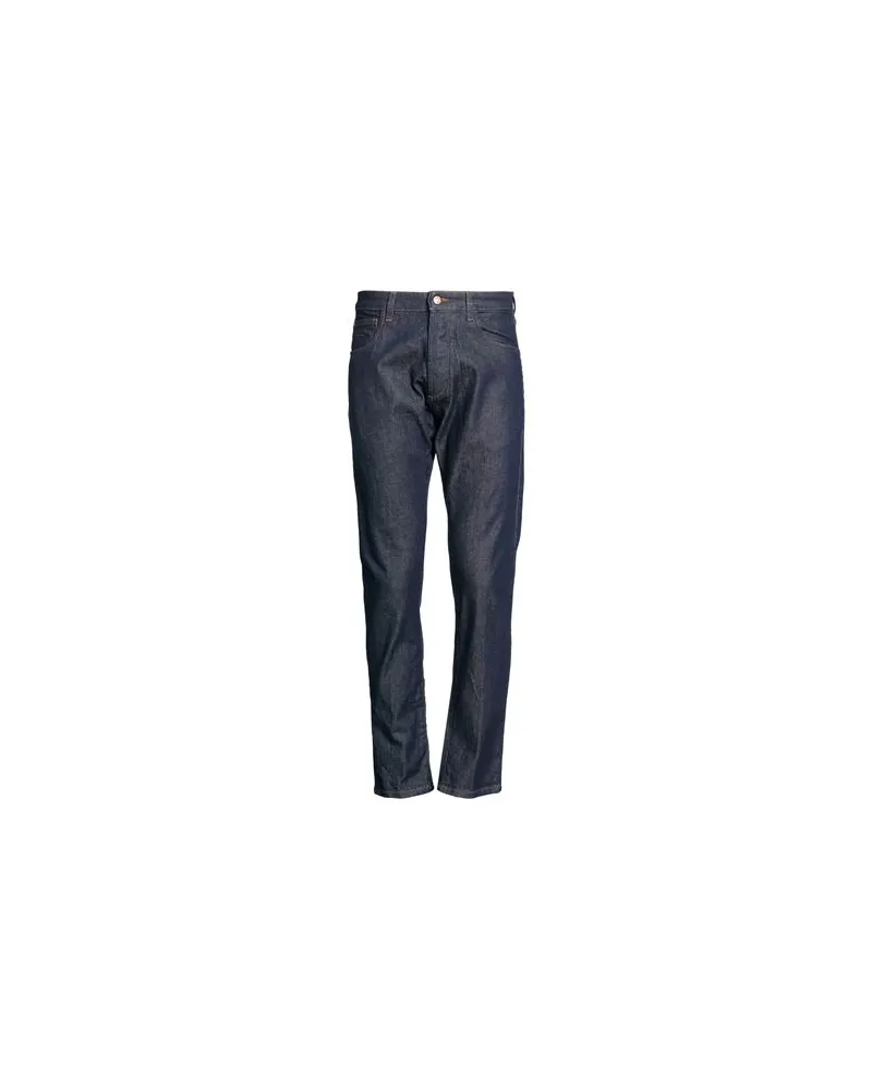 OFFICINA 36 HOSEN & RÖCKE - Jeanshosenauf YOOX.COM Blau