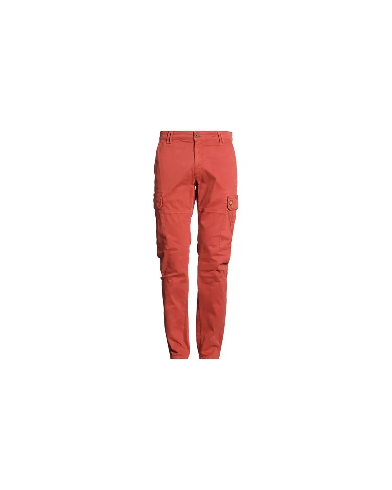 Lyle & Scott HOSEN & RÖCKE - Hosenauf YOOX.COM Rostrot