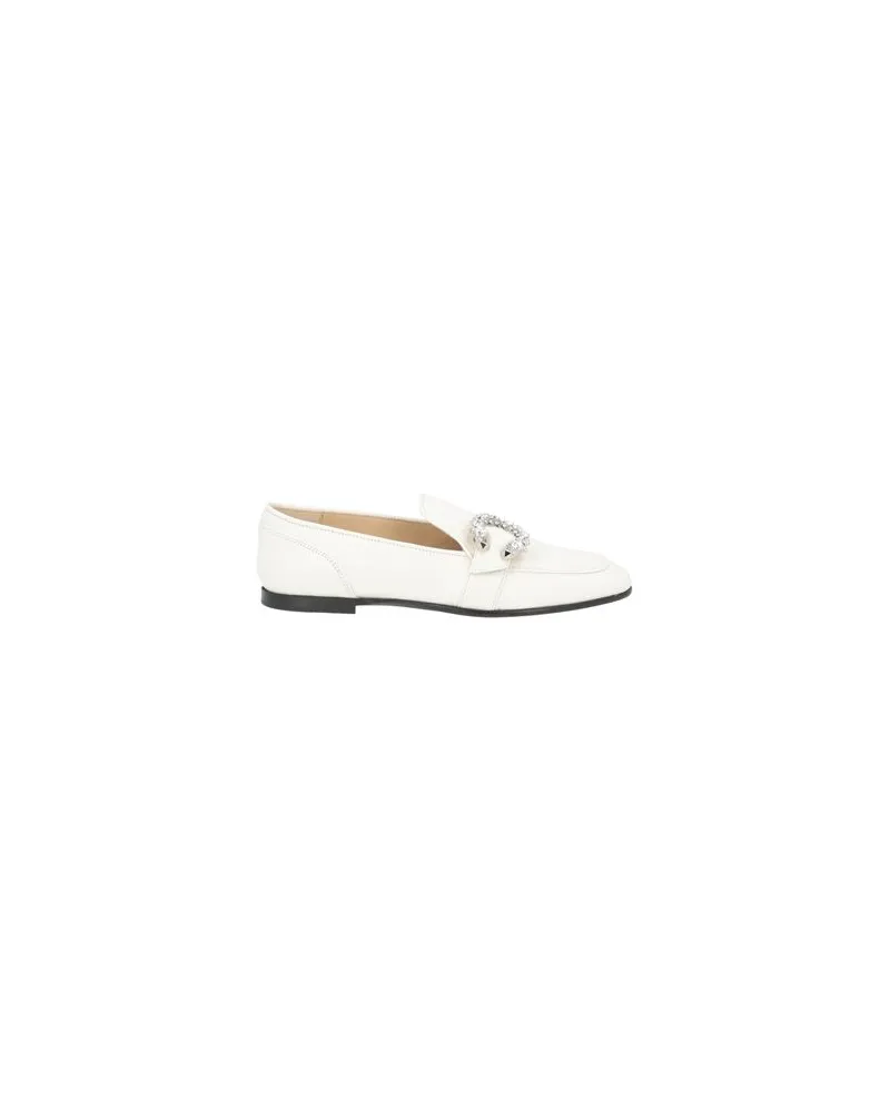 Jimmy Choo SCHUHE - Mokassinsauf YOOX.COM Elfenbein