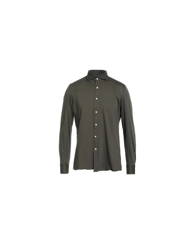 Luigi Borrelli TOPS - Hemdenauf YOOX.COM Dunkelgrün