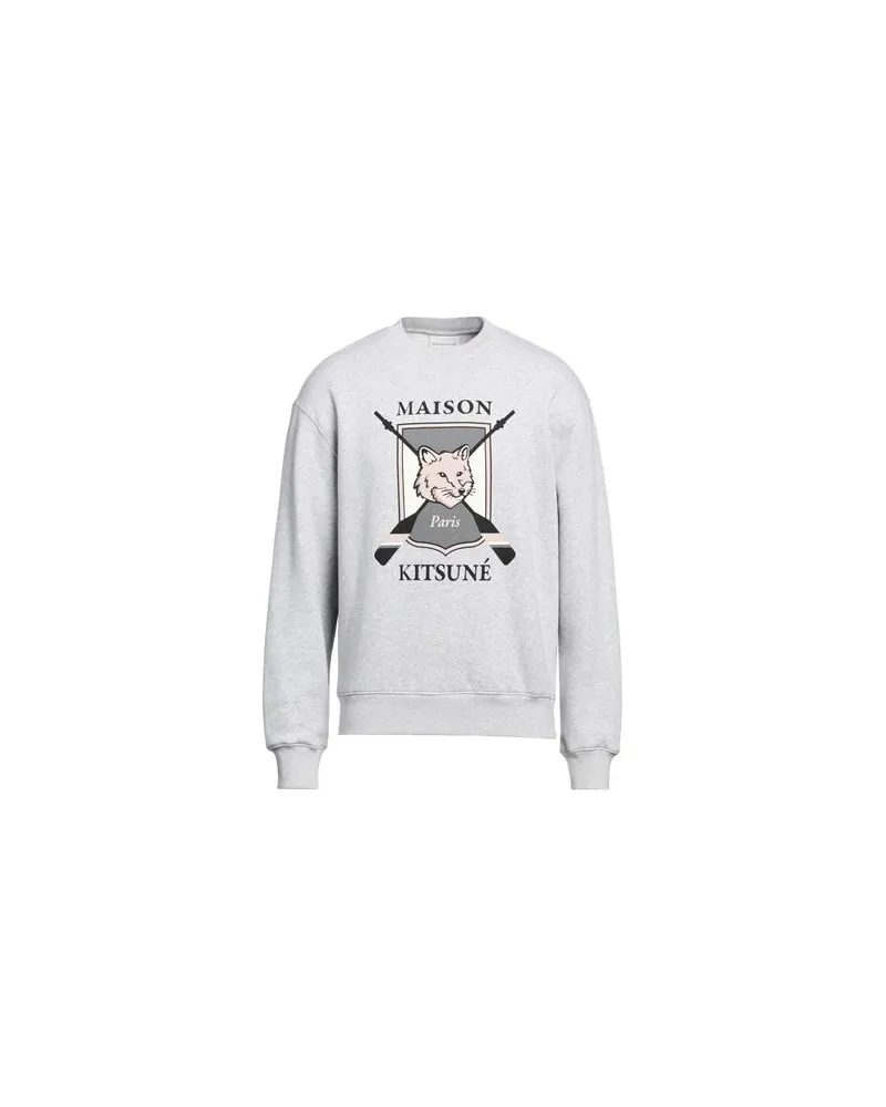 Kitsuné TOPS - Sweatshirtsauf YOOX.COM Hellgrau