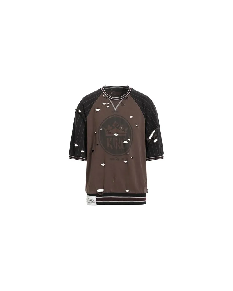 Dolce & Gabbana TOPS - Sweatshirtsauf YOOX.COM Dunkelbraun