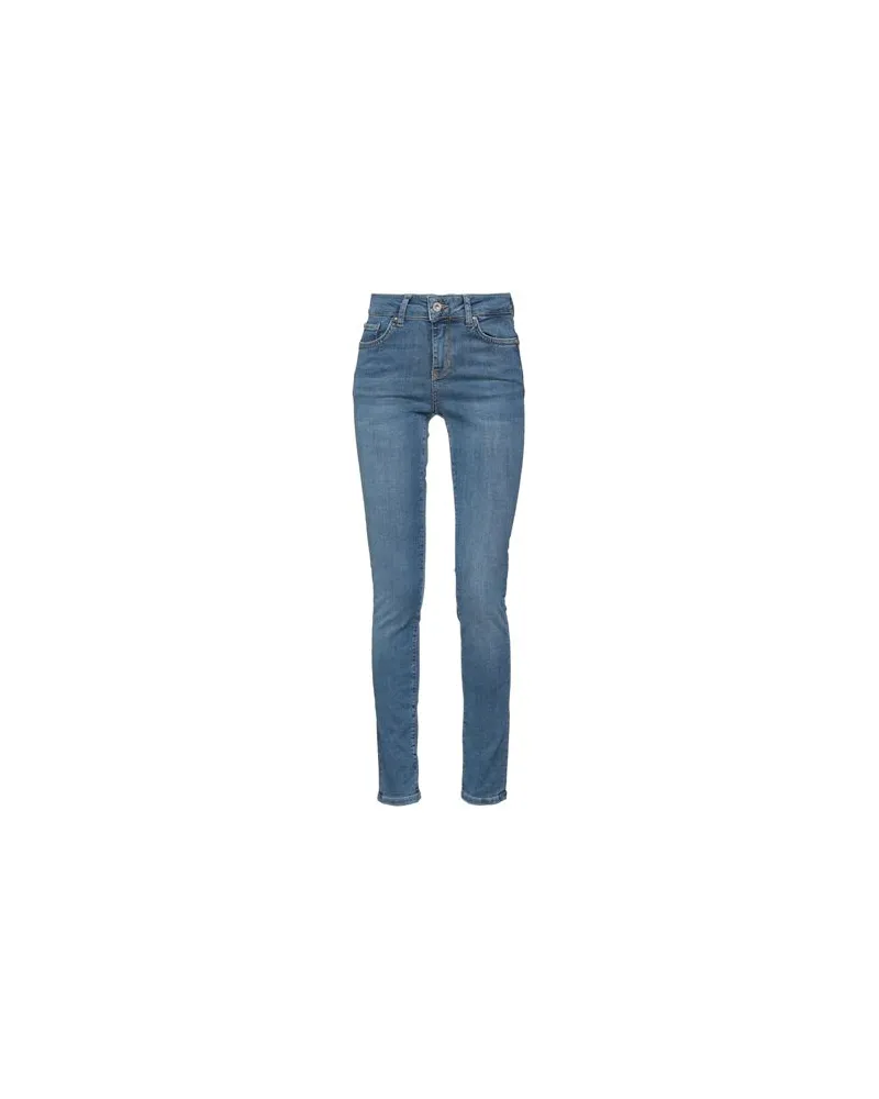 Fracomina JEANS - HOSEN & RÖCKE - Jeanshosenauf YOOX.COM Blau