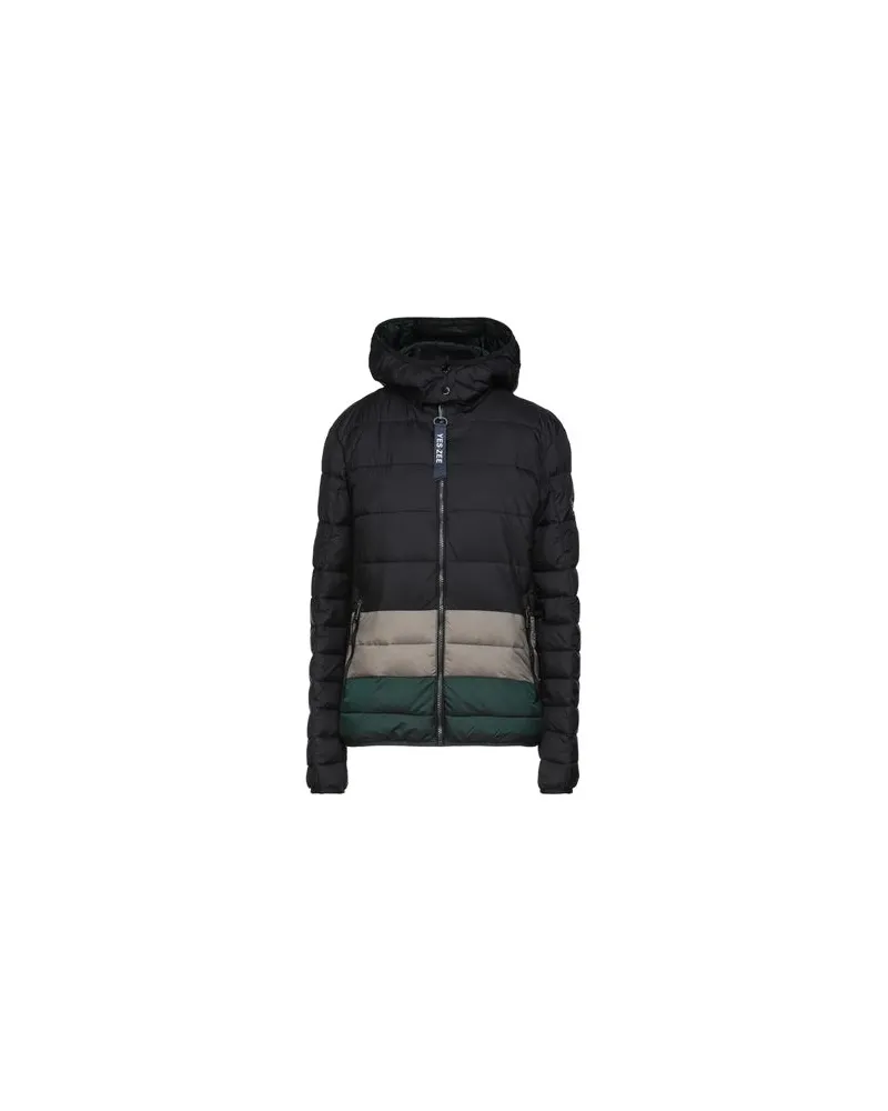 YES ZEE by Essenza JACKEN & MÄNTEL - Pufferjacken & Daunenjackenauf YOOX.COM Schwarz