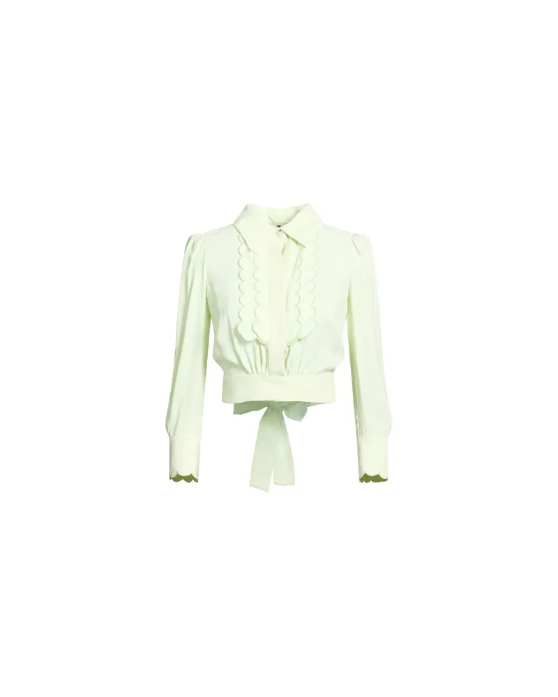 Elisabetta Franchi TOPS - Topsauf YOOX.COM Säuregrün