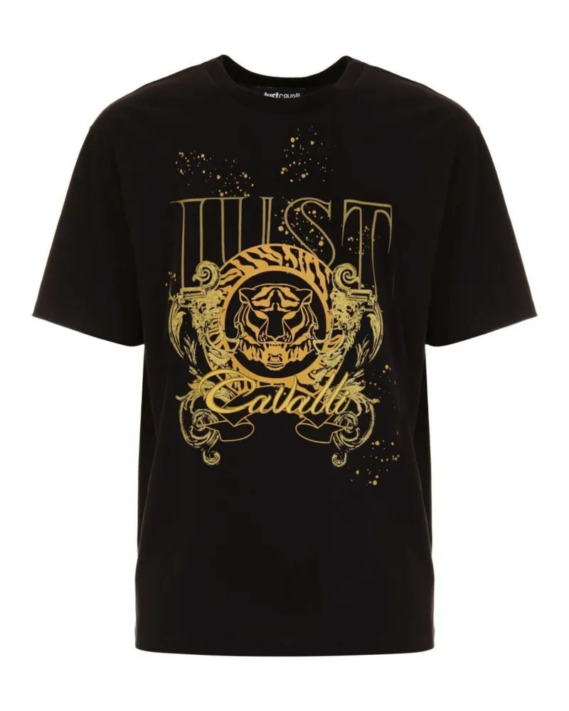 Just Cavalli T-shirts Schwarz