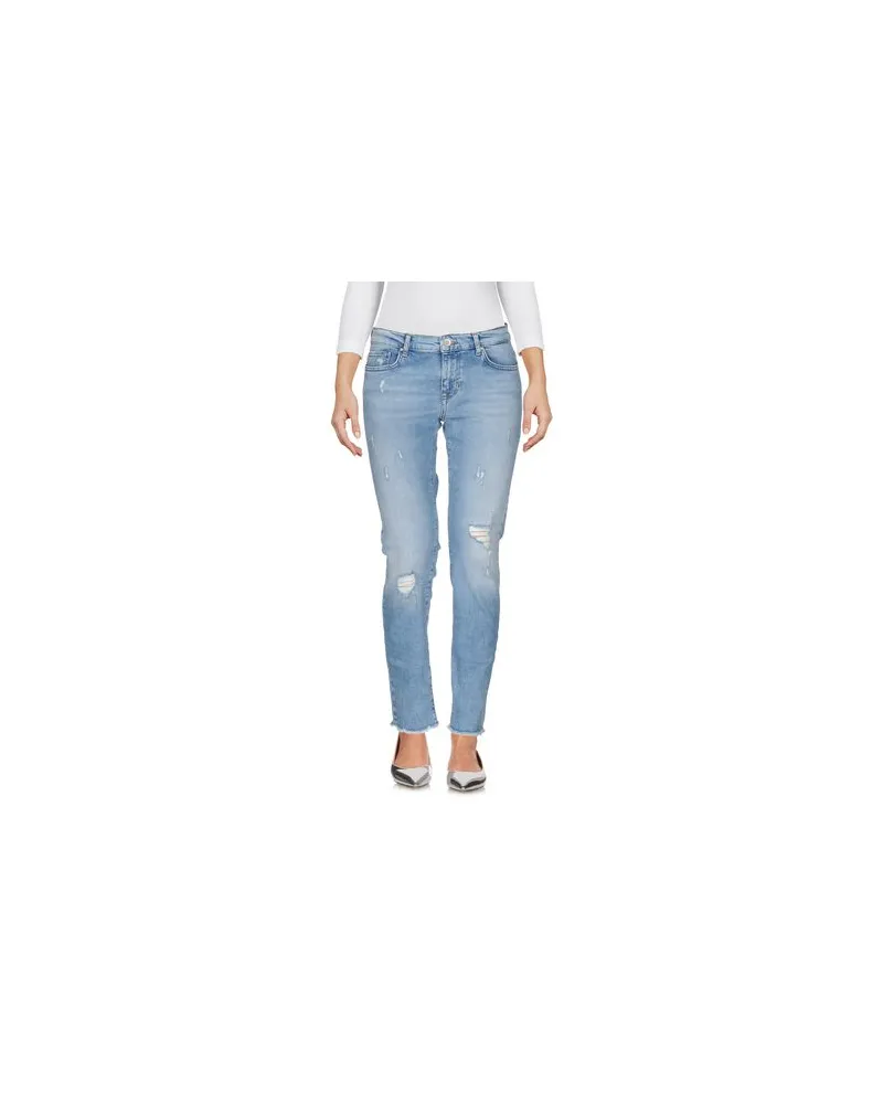 only HOSEN & RÖCKE - Jeanshosenauf YOOX.COM Blau