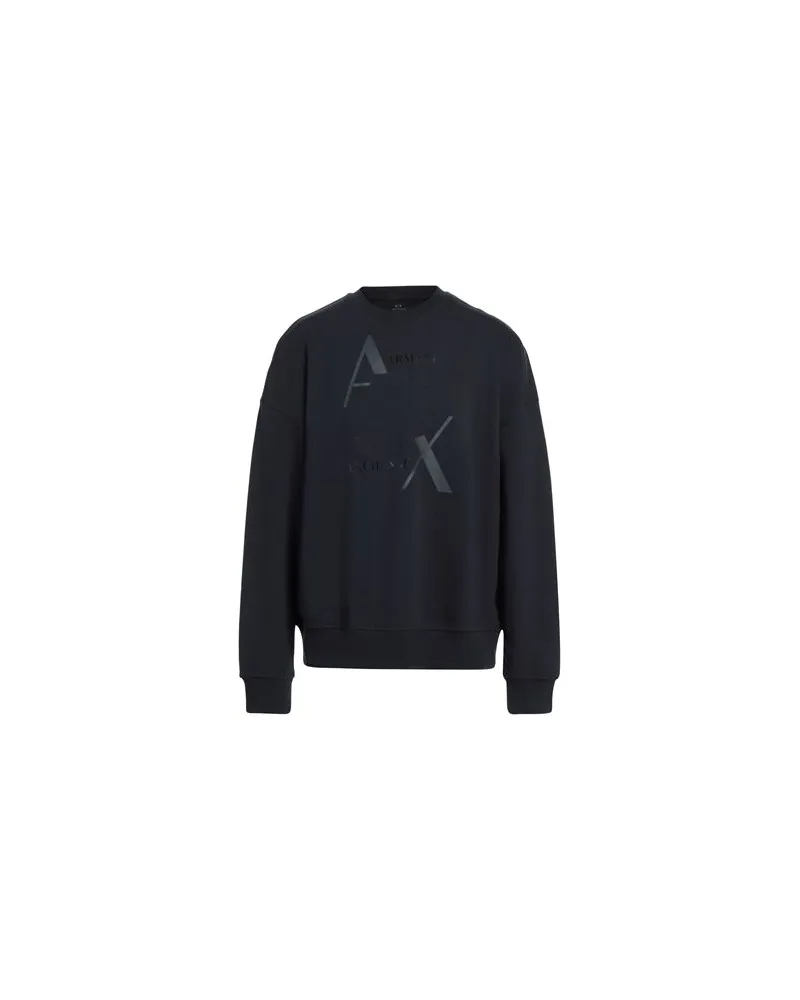 Armani Exchange TOPS - Sweatshirtsauf YOOX.COM Nachtblau