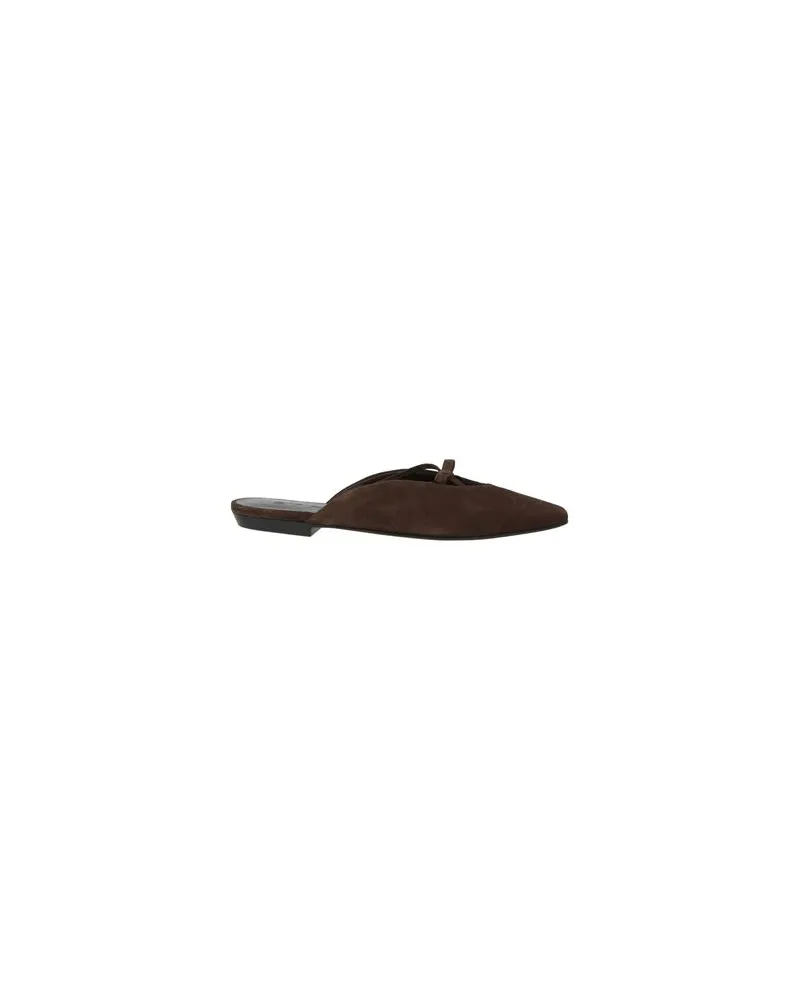 by FAR SCHUHE - Mules & Clogsauf YOOX.COM Dunkelbraun