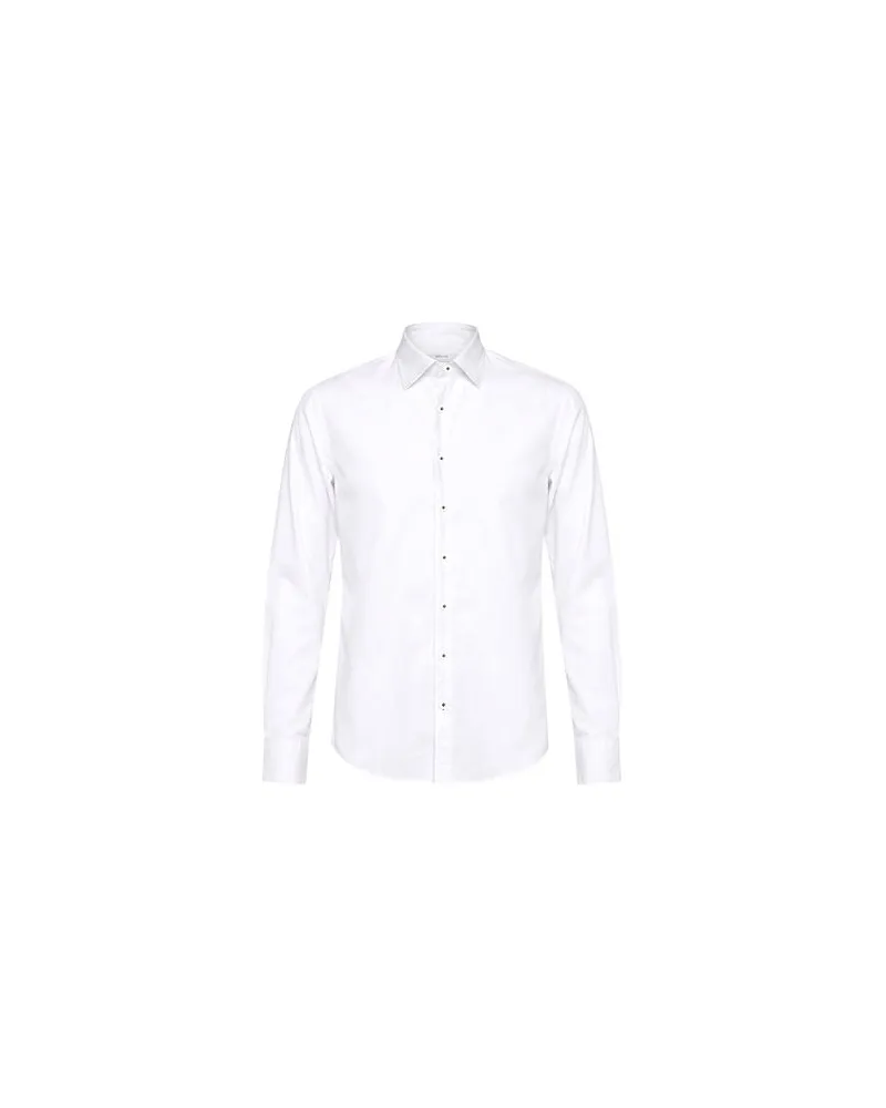 Aglini TOPS - Hemdenauf YOOX.COM Weiß