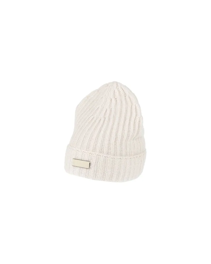 AGNONA ACCESSOIRES - Mützen & Hüteauf YOOX.COM Cremeweiß