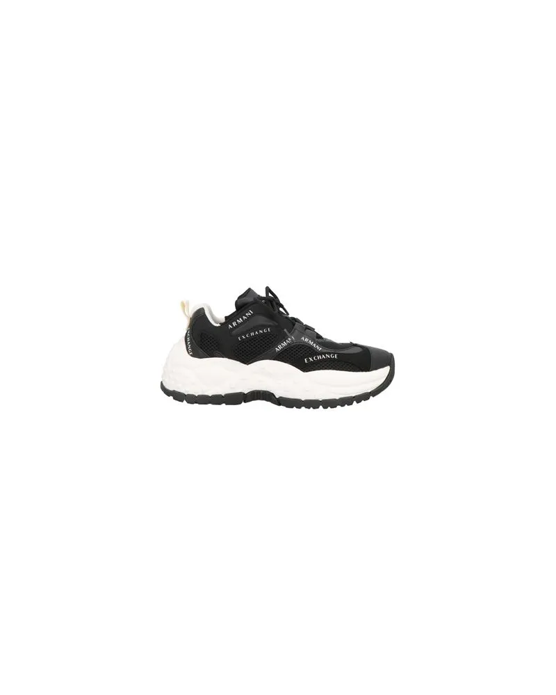 Armani Exchange SCHUHE - Sneakersauf YOOX.COM Schwarz