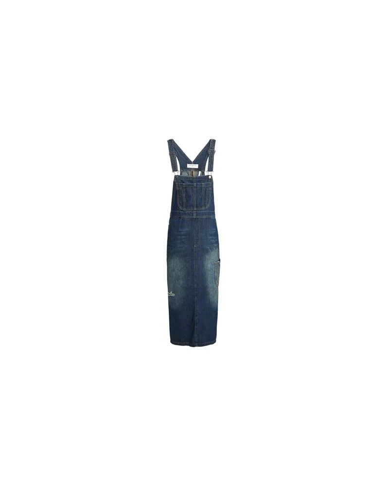 One Teaspoon OVERALLS - Lange Overallsauf YOOX.COM Blau