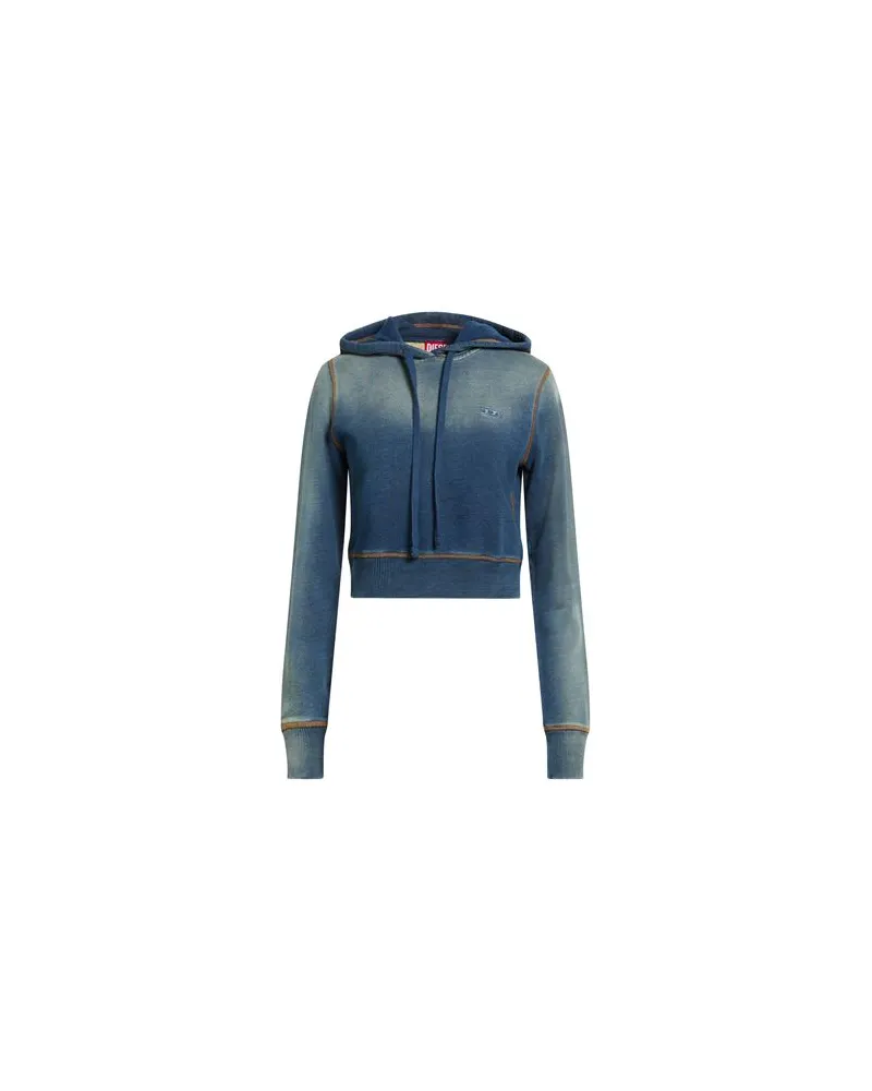 Diesel TOPS - Sweatshirtsauf YOOX.COM Blau