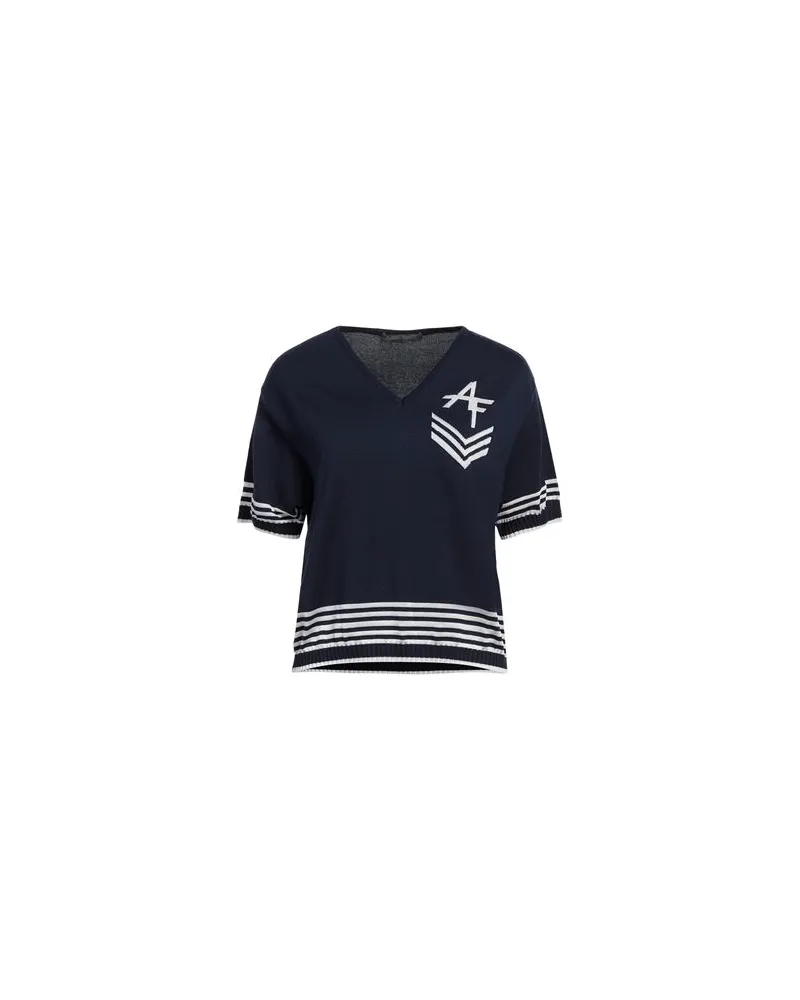 Alberta Ferretti STRICKWAREN - Pulloverauf YOOX.COM Marineblau