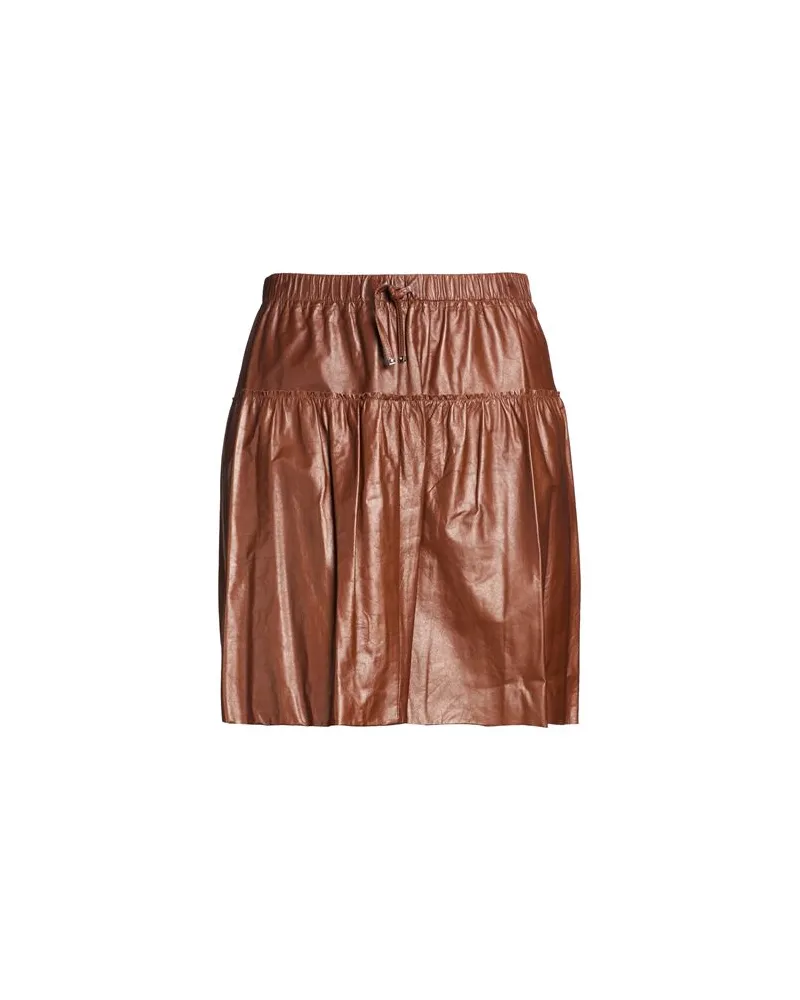 TOD'S HOSEN & RÖCKE - Miniröckeauf YOOX.COM Schokobraun