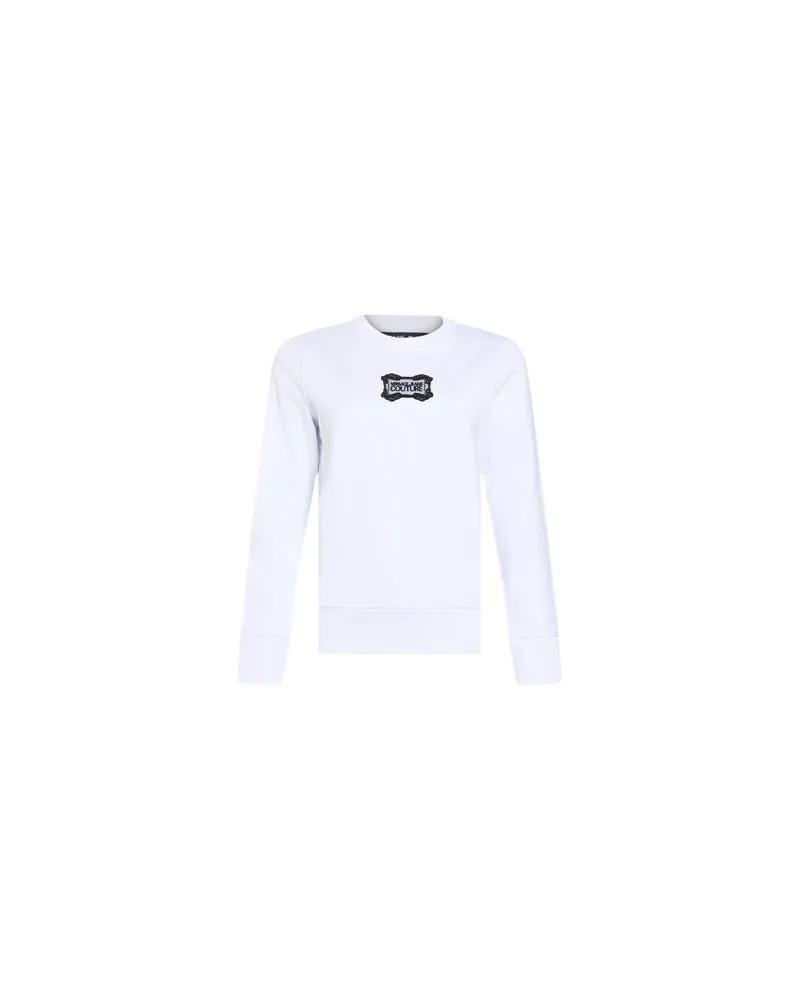 Versace Jeans TOPS - Sweatshirtsauf YOOX.COM Weiß
