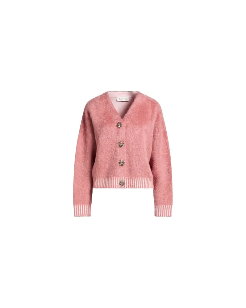 Lanvin STRICKWAREN - Strickjackenauf YOOX.COM Antikrosa