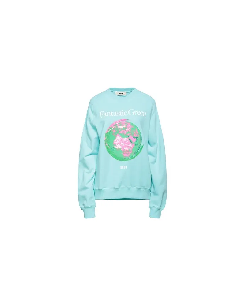 MSGM TOPS - Sweatshirtsauf YOOX.COM Tūrkis