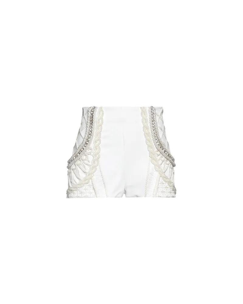Elisabetta Franchi HOSEN & RÖCKE - Shorts & Bermudashortsauf YOOX.COM Weiß