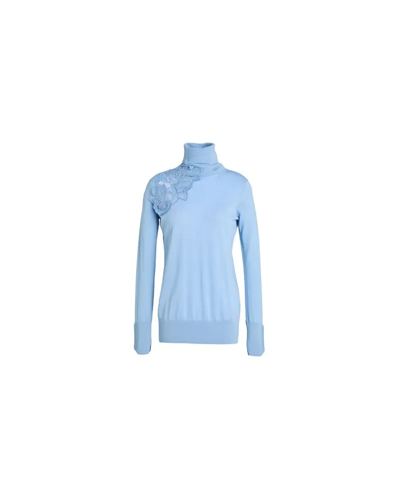 Ermanno Scervino STRICKWAREN - Rollkragenpulloverauf YOOX.COM Hellblau