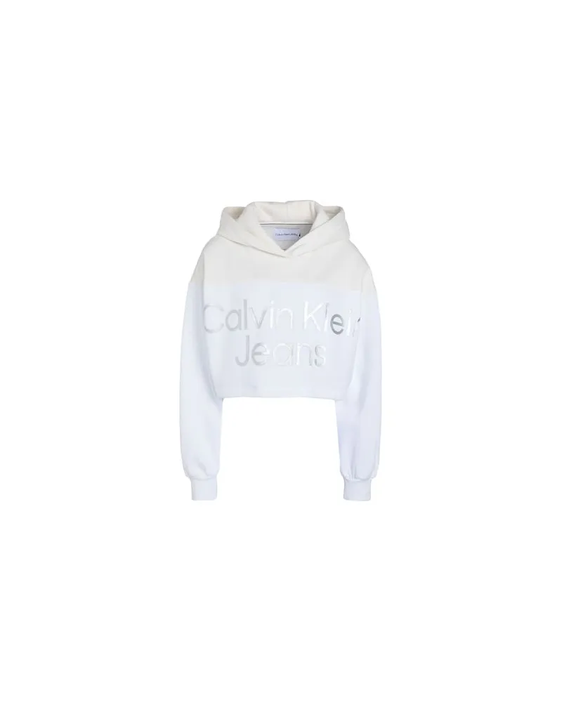 Calvin Klein TOPS - Sweatshirtsauf YOOX.COM Weiß